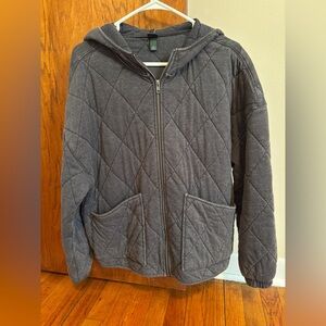 Wild fable quilted hooded jacket